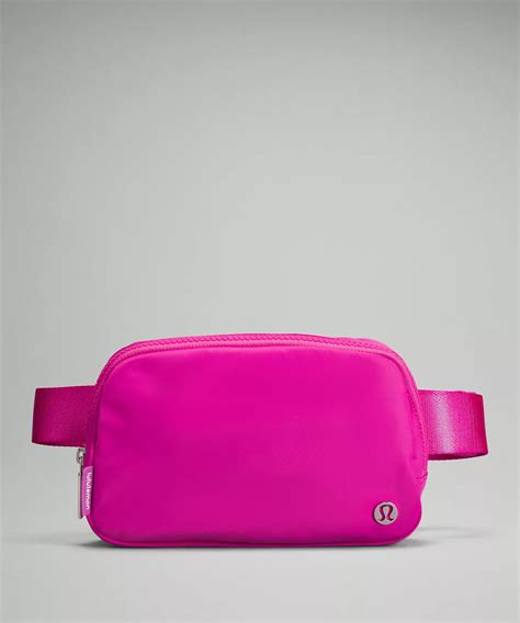 lululemon sonic pink belt bag|pink lululemon belt bag fluffy.